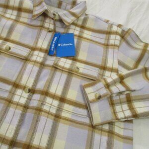 COLUMBIA WOMEN’S SHIRT JACKET – SZ L – NWT
